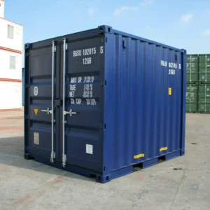 10 fuß high cube seecontainer | neu | csc zertifiziert | ideal für lager und transport (ref: 102015)