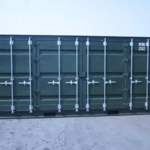 20 fuß high cube seecontainer mit seitentüren | open side