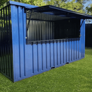 Zerlegbarer Bar-Container XL 4×2 Meter – Modulare Lösung für Veranstaltungen