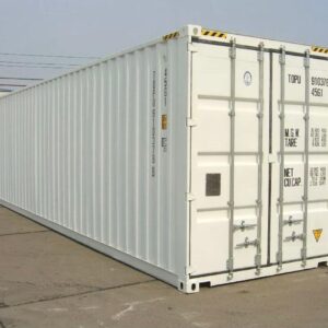 40 Fuß High Cube Seecontainer Neu - Weiß, ISO Standard, CSC Zertifiziert